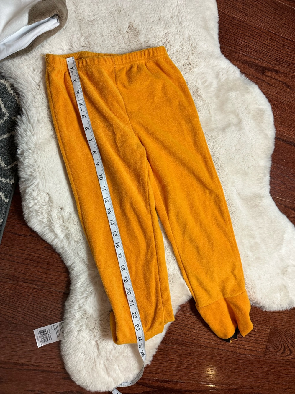 Star Wars Disney PORG Kids Costume - Brown/White/Orange size youth small 4-6 - Picture 12 of 16